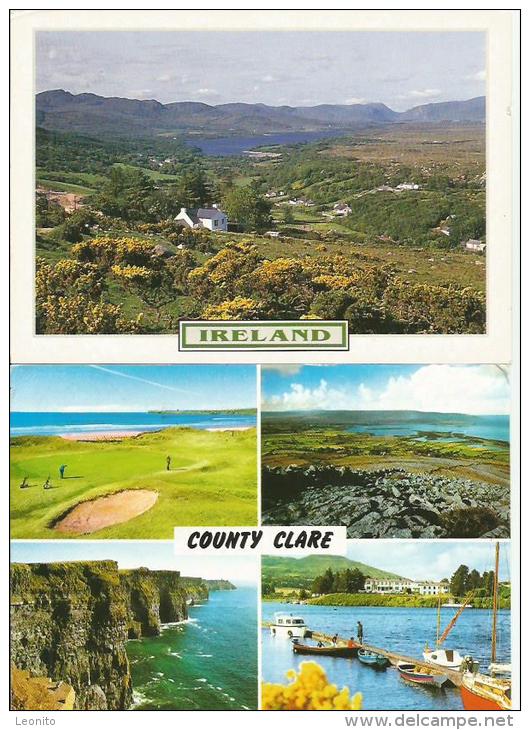 IRELAND County Clare Thomond Loop Head Galway Bay 2 Cards - Galway