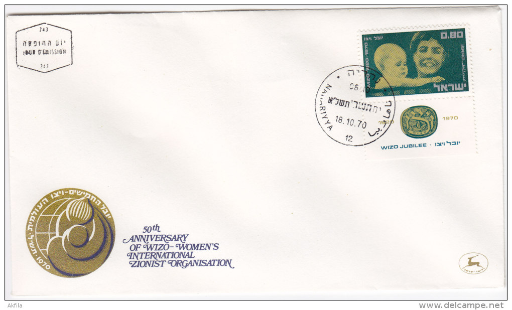 2046. Israel, 1970, FDC - Lettres & Documents