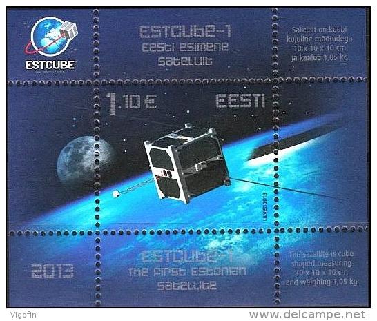 EE 2013- SPACE, ESTONIA, S/S, MNH - Europe