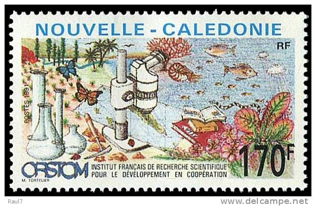 Nouvelle-Calédonie 1991 - Recherches Scientifiques  - 1val Neufs // Mnh - Neufs