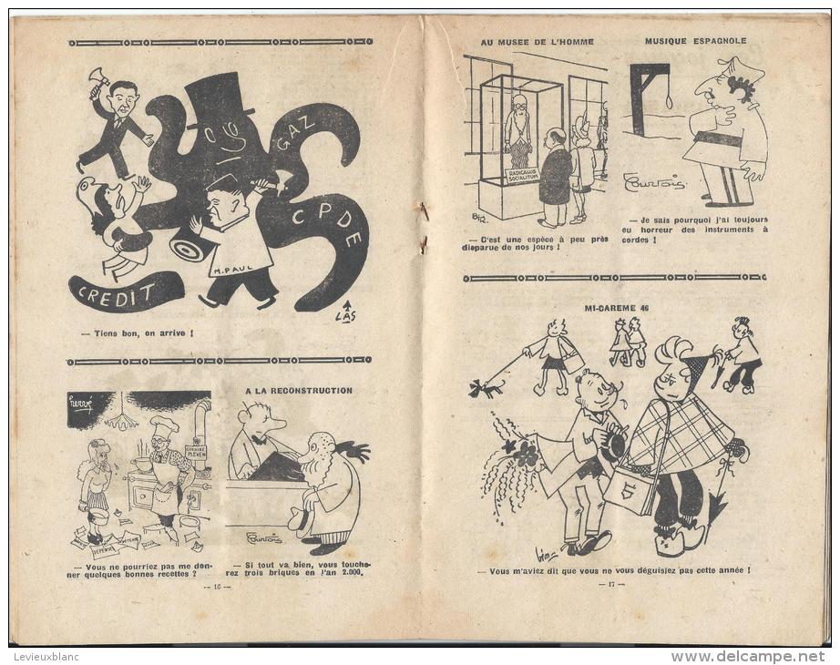 Almanach De La Bonne Humeur /32 Pages De Verve Et De Gaité/  1946  ELECT7 - Otros & Sin Clasificación