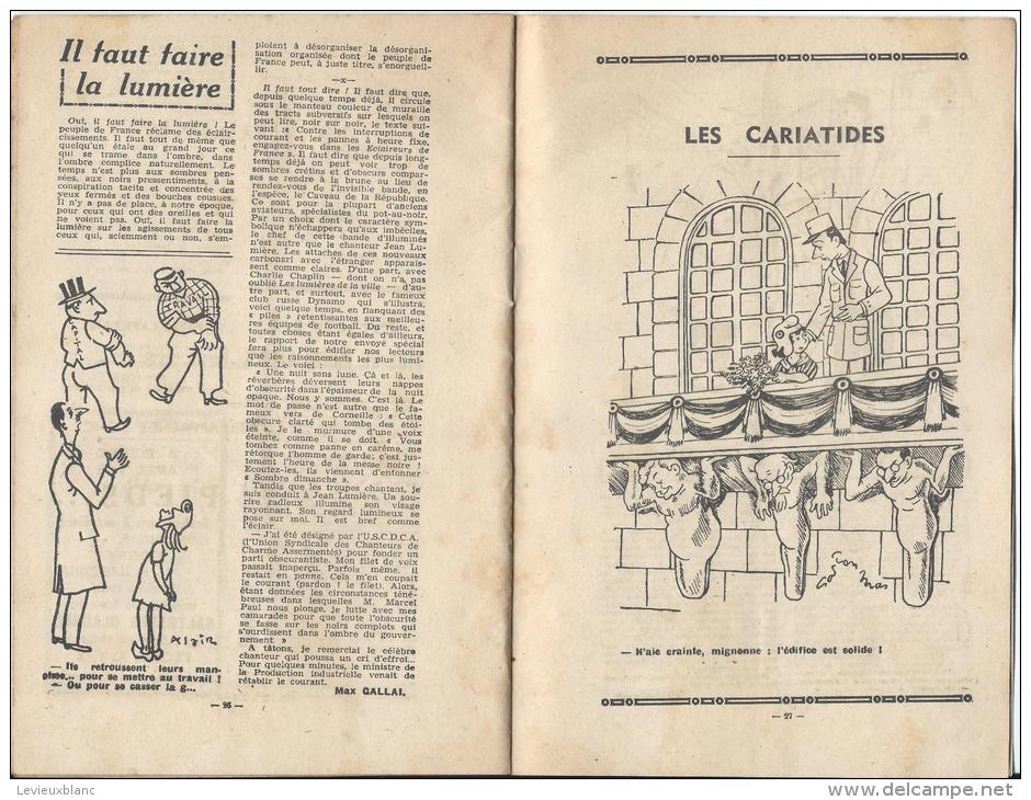 Almanach De La Bonne Humeur /32 Pages De Verve Et De Gaité/  1946  ELECT7 - Otros & Sin Clasificación