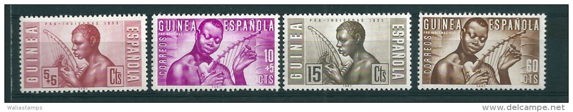 Spanish Guinea 1953 SG 374-7 MNH** - Guinée Espagnole