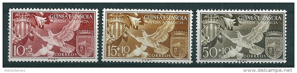 Spanish Guinea 1958 SG 426-8 MNH** - Guinea Española