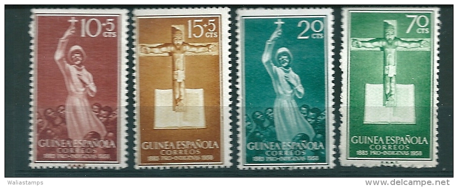 Spanish Guinea 1958 SG 437-40 MNH** - Guinée Espagnole