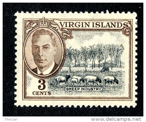 2579x) Br,Virgin Is. 1952 - SG #138   M*  ( Catalogue £.80 ) - British Virgin Islands