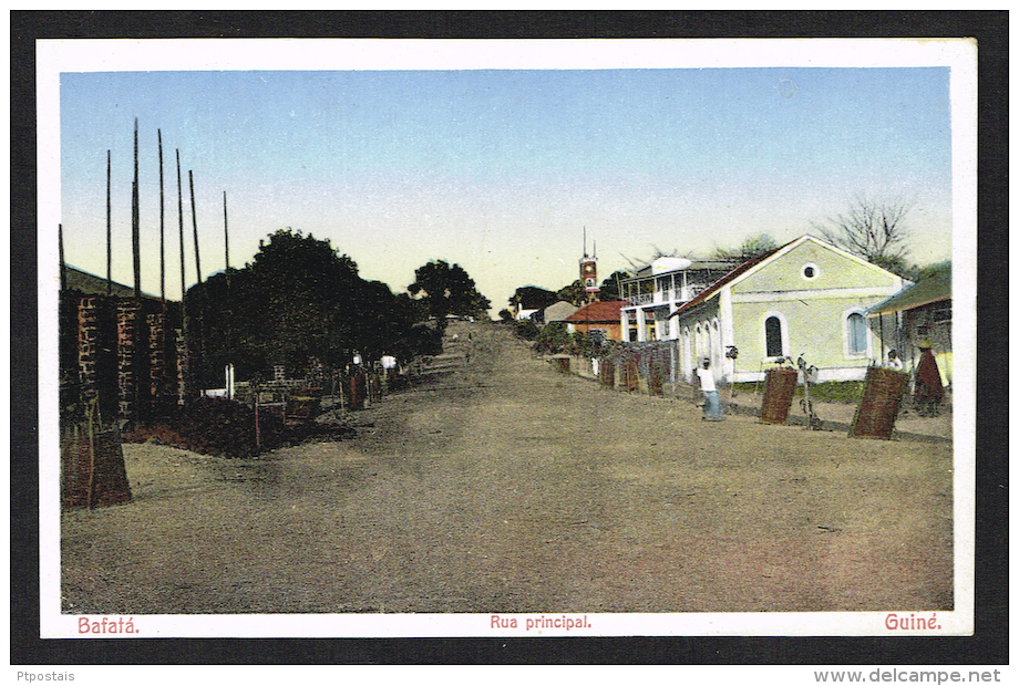 BAFATÁ GUINÉ GUINEA (Africa) - Rua Principal - Guinea Bissau