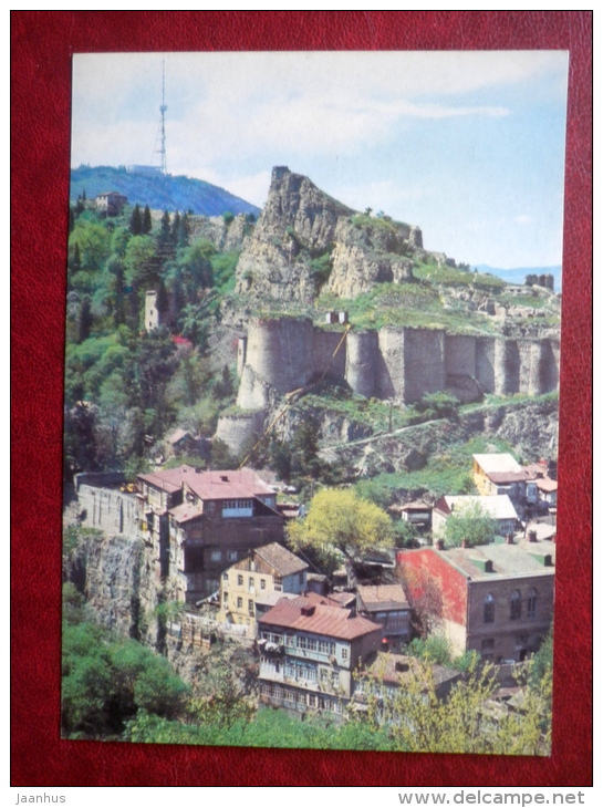 The Narikala Fortress - Tbilisi - 1985 - Georgia USSR - Unused - Georgia