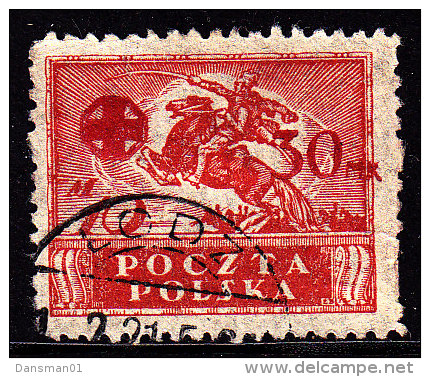 POLAND 1921 Red Cross Fi 123 Used - Neufs