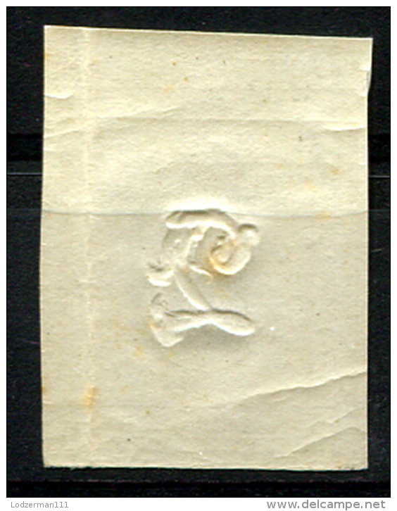ITALY Newspaper Stamp 1862 - Yv.1 (Mi.13, Sc.P1) MNH (sans Charniere) Folded Vertically - Neufs