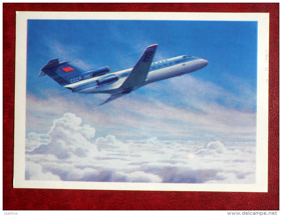 YAK-40 - Regional Jet Transport Aircraft - Airplane - 1979 - Russia USSR - Unused - 1946-....: Moderne