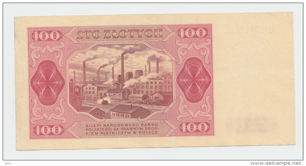 POLAND 100 Zloty 1948 VF+ P 139 - Pologne