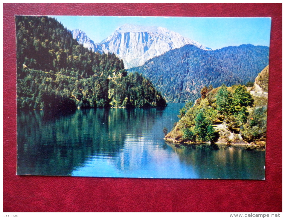 Lake Ritsa - Abkhazia - Black Sea Coast - 1974 - Georgia USSR - Unused - Georgia