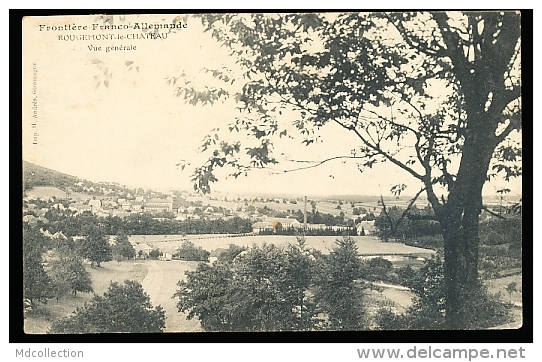 90 ROUGEMONT LE CHATEAU / Vue Générale / - Rougemont-le-Château