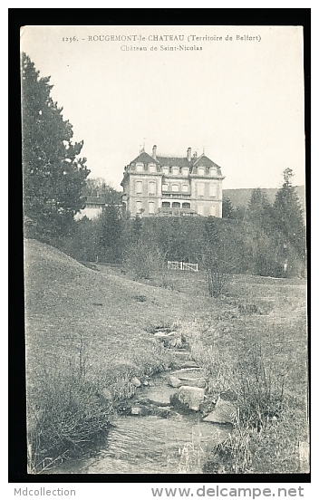 90 ROUGEMONT LE CHATEAU / Le Château De Saint Nicolas / - Rougemont-le-Château