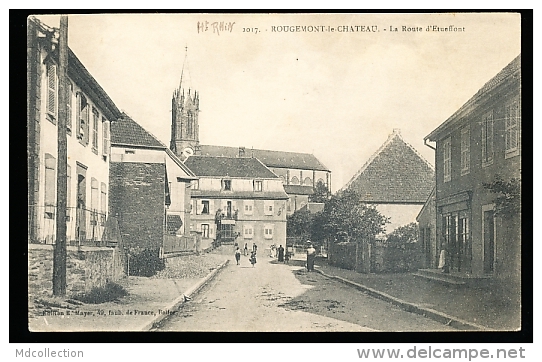 90 ROUGEMONT LE CHATEAU / La Route D'Etueffont / - Rougemont-le-Château