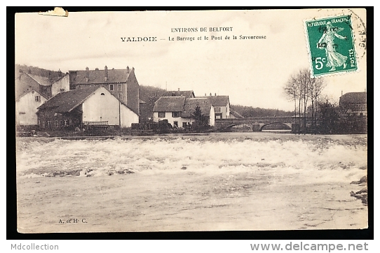 90 VALDOIE / Le Barrage Et Le Pont De La Savoureuse / - Valdoie