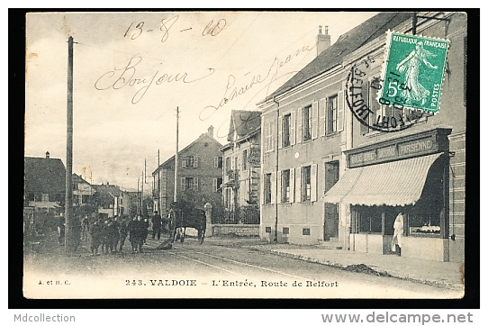 90 VALDOIE / L'Entrée, Route De Belfort / - Valdoie