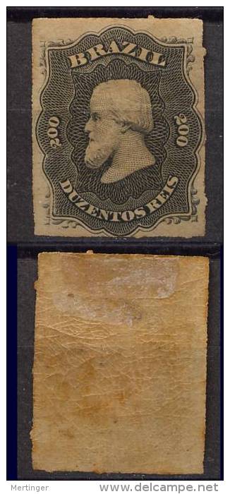 Brazil 1876 Dom Pedro 200R Mi# 35 * Mint - Ungebraucht