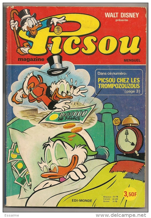 Picsou Magazine N° 38 De 1975. - Picsou Magazine