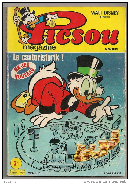 Picsou Magazine N° 35 De 1975. - Picsou Magazine