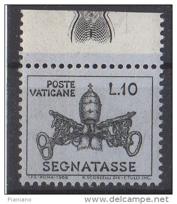 PIA - VATICANO  - 1968  :  Segnatasse   -  (SAS  25-30 = S 756) - Postage Due