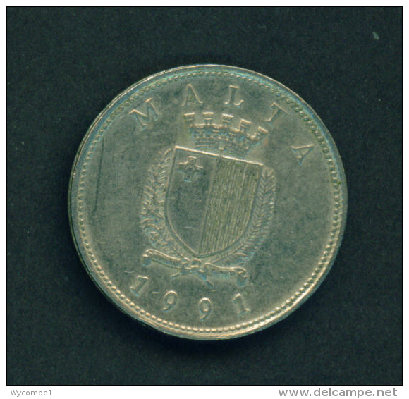 MALTA - 1991  25c  Circ. - Malta