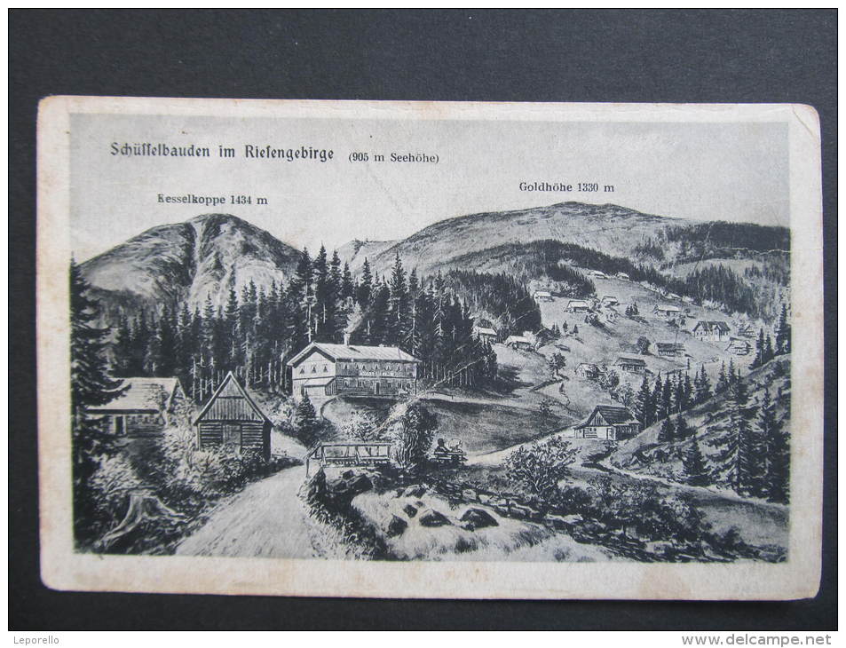AK SCHÜSSELBAUDEN I. Riesengebirge 1920 //  D*8725 - Sudeten