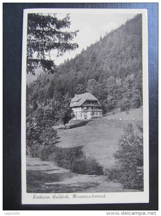 AK FELDBERG St.Blasien Menzenschwand Bernau 1939  //  D*8748 - Feldberg