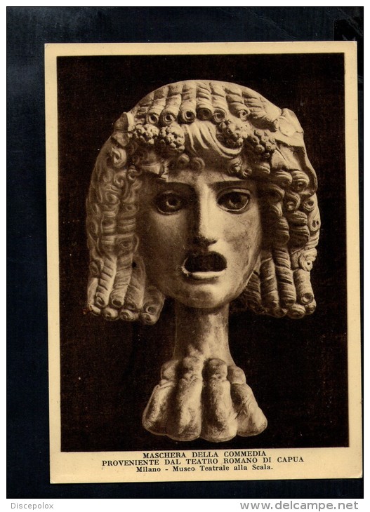 H2678 Maschera Della Commedia Proveniente Dal Teatro Romano Di Capua - Milano, Museo Teatrale Della Scala - Théâtre