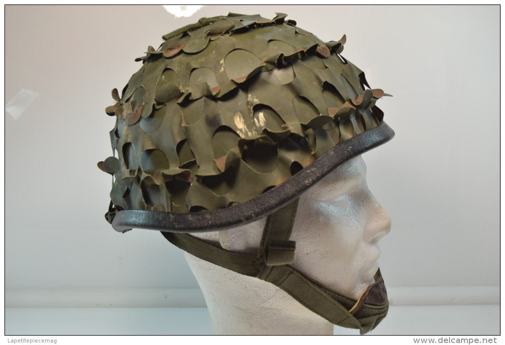 Casque F1 Armée Française Avec Couvre Casque Camouflé Choucroute. Idéal Airsoft / Softair / Paintball - Cascos