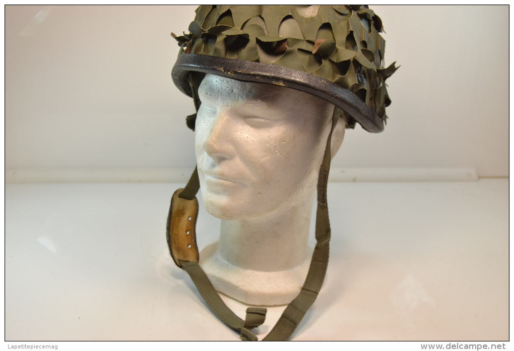 Casque F1 Armée Française Avec Couvre Casque Camouflé Choucroute. Idéal Airsoft / Softair / Paintball - Cascos