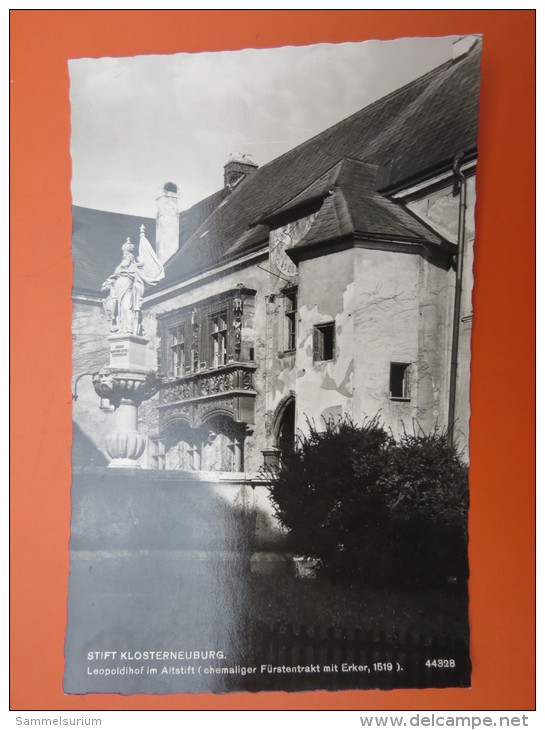 (3/4/64) AK "Klosterneuburg" Leopoldihof Im Altstift - Klosterneuburg