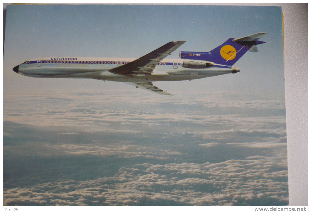 LUFTHANSA    B 727     D ABHI  AIRLINE ISSUE - 1946-....: Moderne