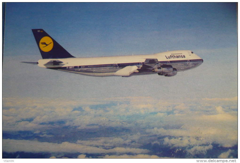LUFTHANSA      B 747   D ABYT        AIRLINE ISSUE - 1946-....: Era Moderna