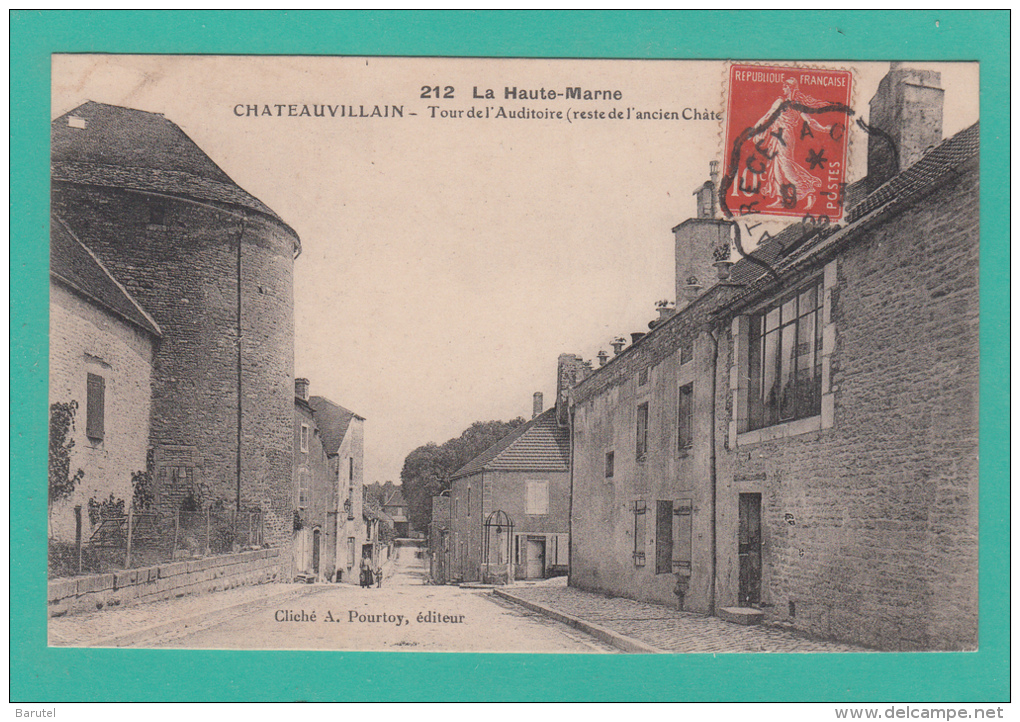 CHATEAUVILLAIN --> Tour De L'Auditoire (reste De L'ancien Château) - Chateauvillain