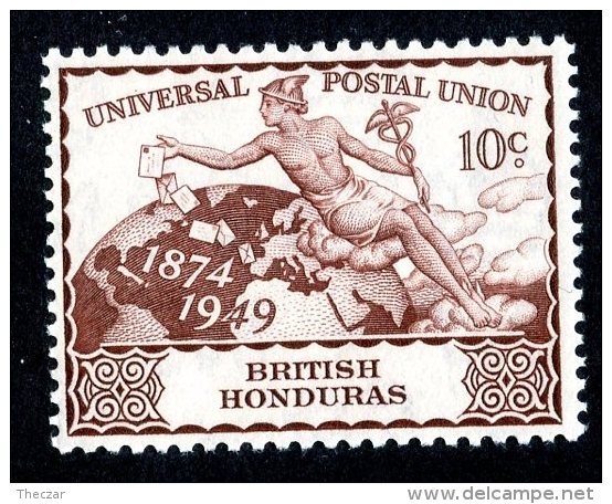 2607x)  Br.Honduras 1949 - SG #174 / Sc # 139  Mnh** - Brits-Honduras (...-1970)