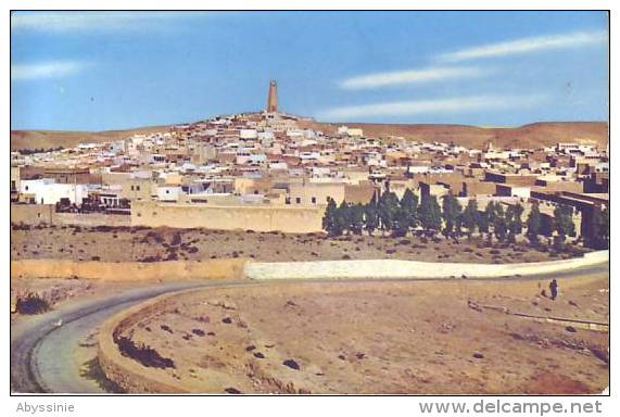 ALGERIE - Cpsm GHARDAIA - Vue Générale - Agence De Tourisme Algérienne - D4 806 - Ghardaia