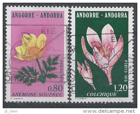 Andorre N° 246-247  Obl. - Usados