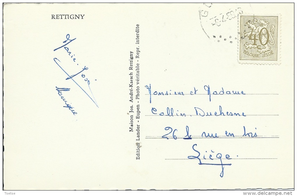 Rettigny - Souvenir De ... - Carte Multivues - 1959 ( Voir Verso ) - Gouvy