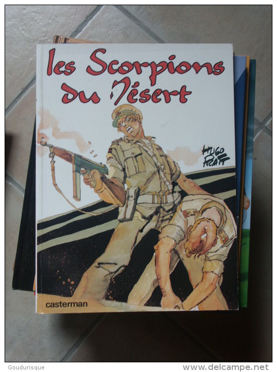 LES SCORPIONS DU DESERT    HUGO PRATT   CASTERMAN - Pratt