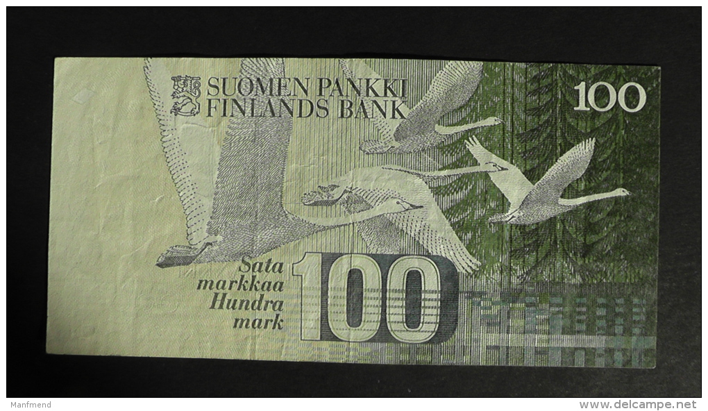 Finland - 100 Markkaa - 1986 - P 115a - VF+ - Look Scan - Finnland