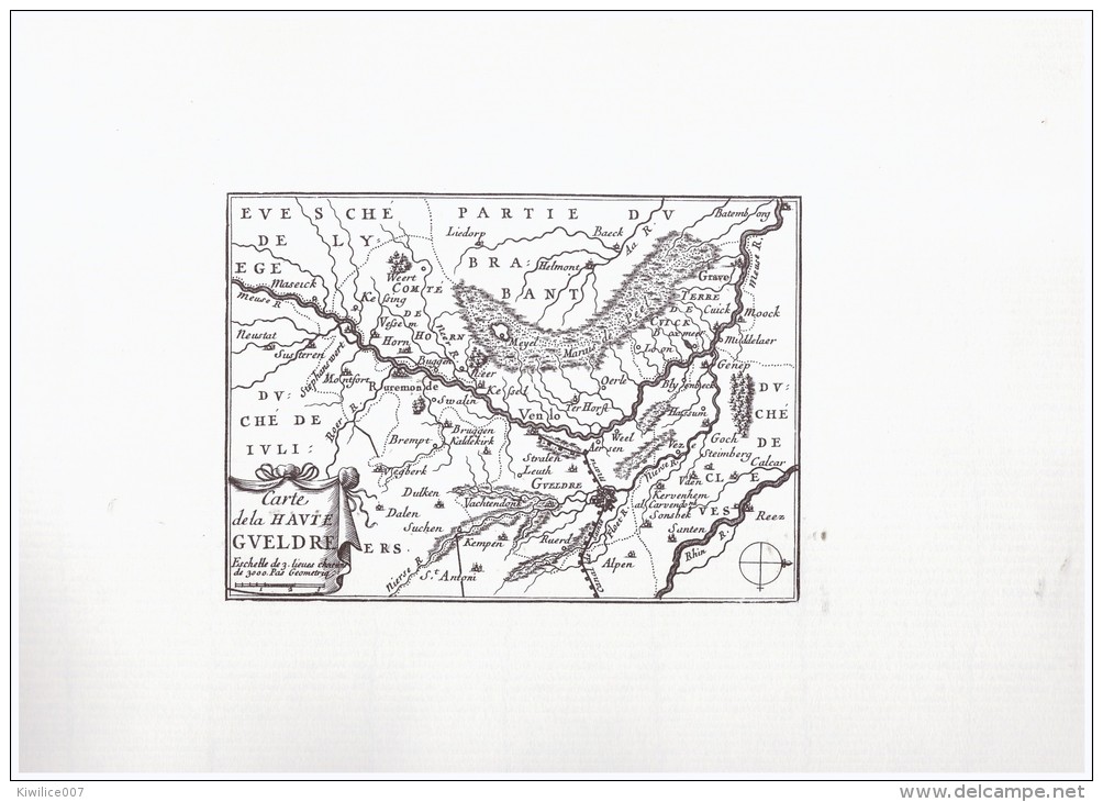 2  Cartes PLans Gravures Le Cateau En Cambraisis     17èm - Ohne Zuordnung