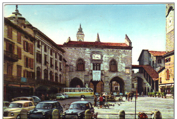 Sedrina-Bergamo-1971-Street View-General View-Used    #A000579 - Bergamo