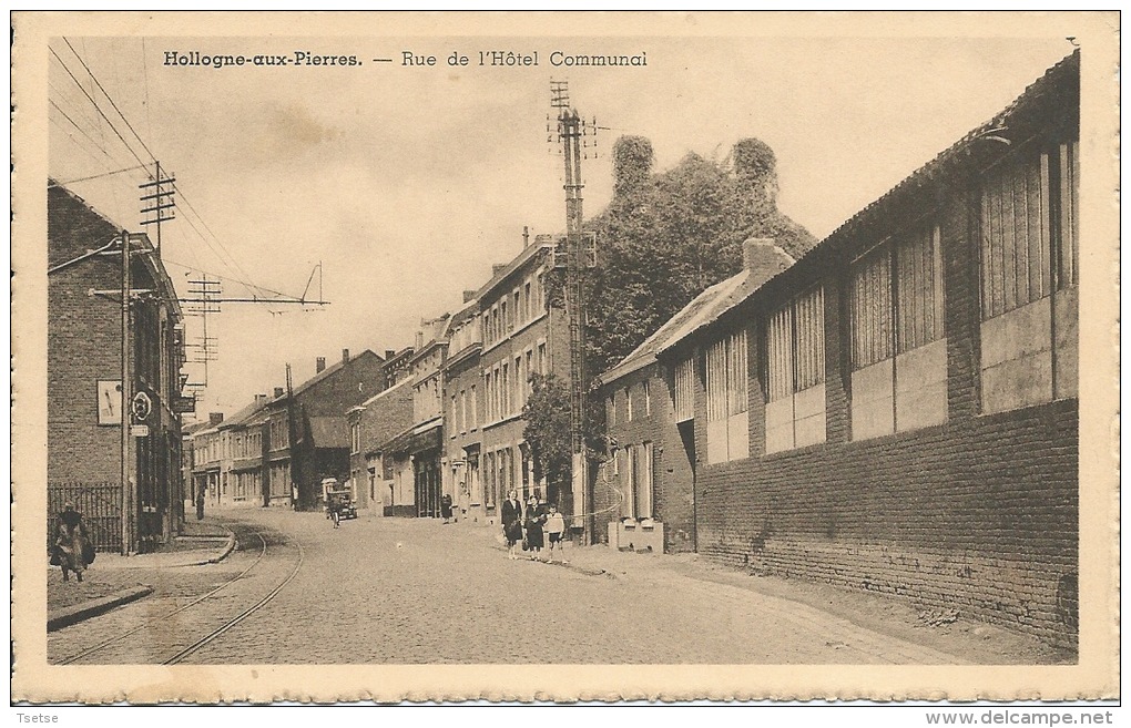 Hollogne-aux-Pierres - Rue De L'Hôtel Communal  ( Voir Verso ) - Grâce-Hollogne
