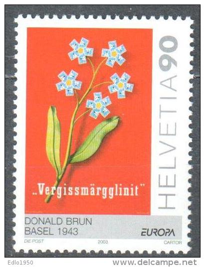 Switzerland 2003 Art Poster Michel 1838 MNH (**) - Ungebraucht