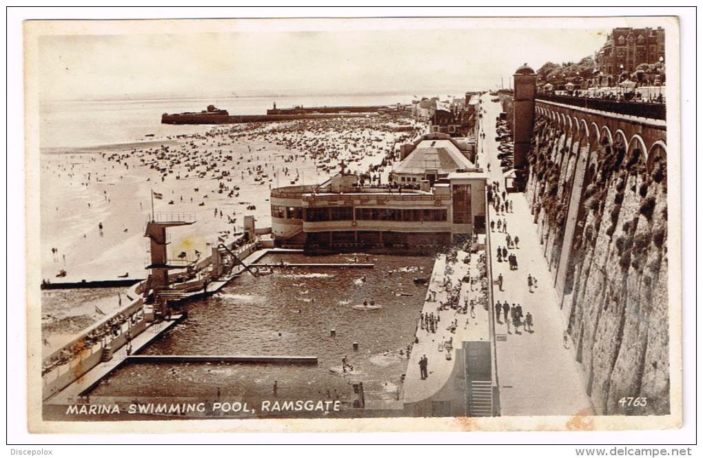 I681 Ramsgate - Marina Swimming Pool / Viaggiata 1956 - Ramsgate