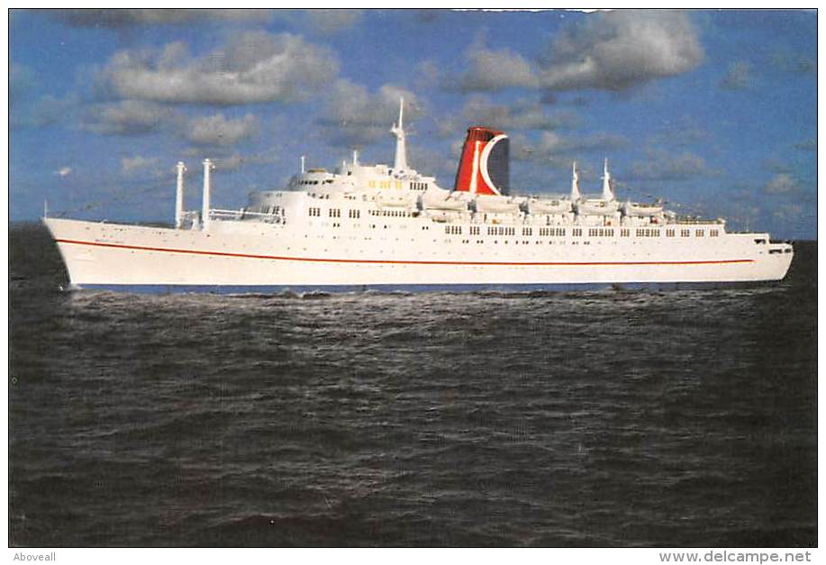 5876  S.S.Mardi Gras,  Carnival Cruise Lines - Steamers