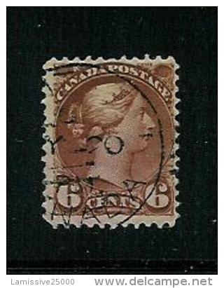 CANADA N° 32a O COTE 10 €  VICTORIA - Oblitérés