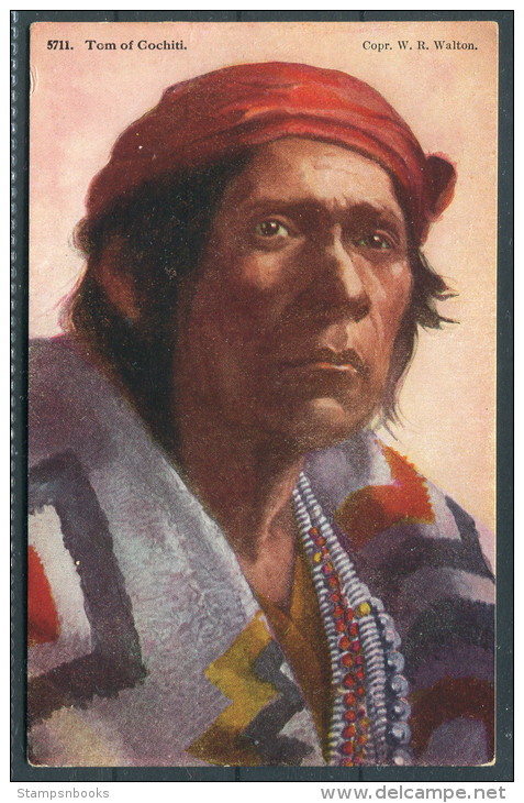 US Native American Red Indian Chief Tom Of Cochiti Tribe - Unclassified